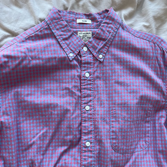 J Crew Secret Wash Shirt Large - Picture 1 of 6